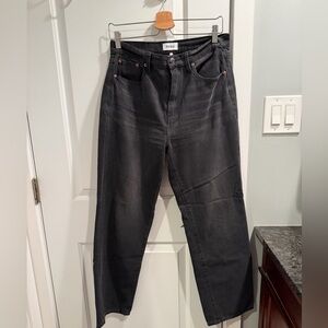 Pistola Black Straight Leg Jeans Size 29